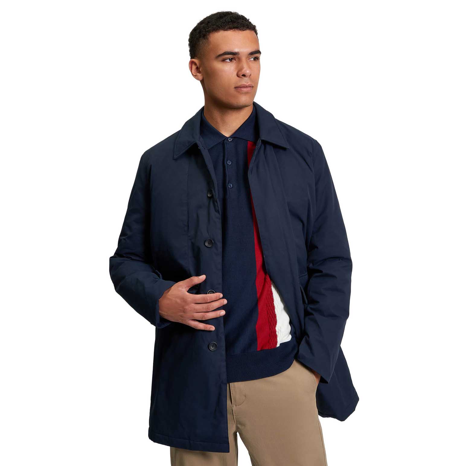 Ben Sherman Waxed Car Coat